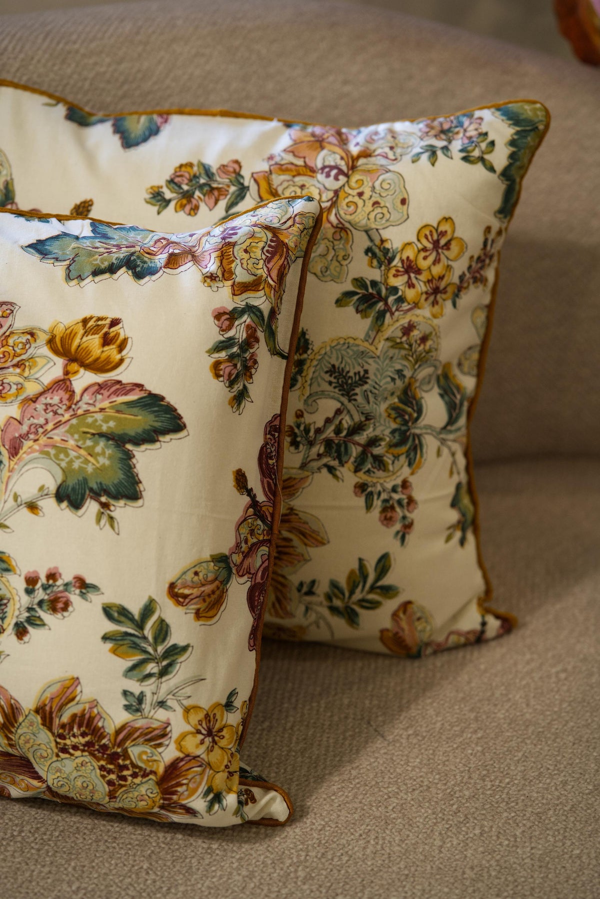 The Orange Flair - Cotton Cushion cover