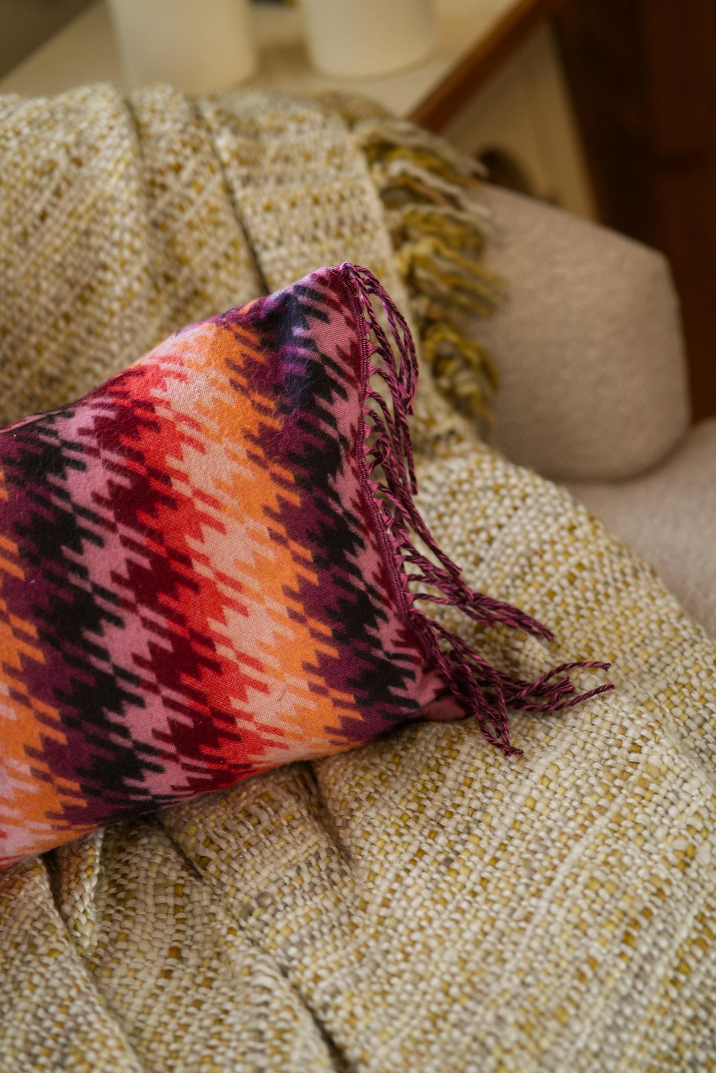 The Peony and Peach Cushion set