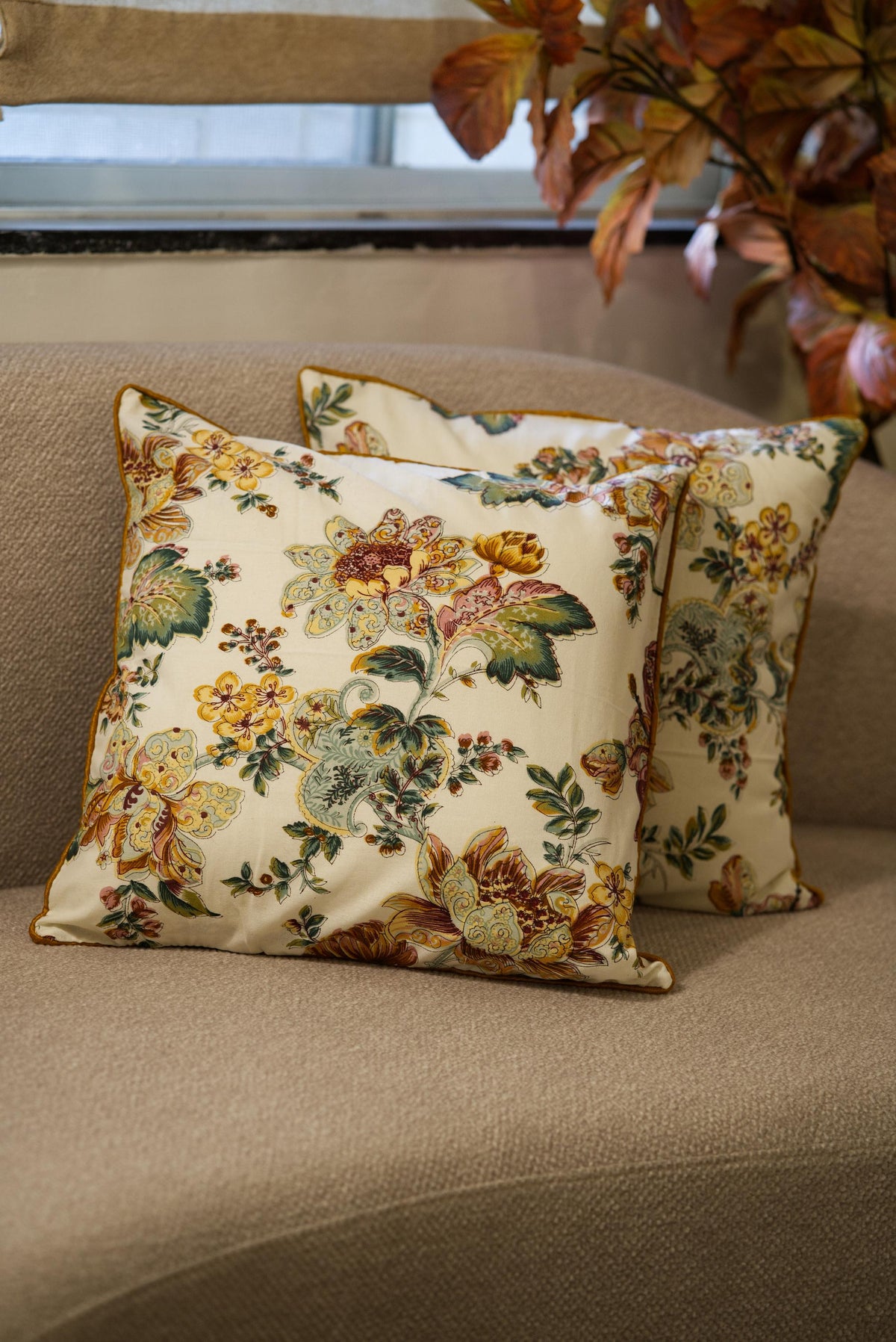 The Orange Flair - Cotton Cushion cover