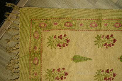 Beige Sadabahaar Floor rug - small