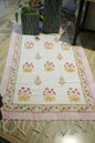 White Carnation Floor rug - small
