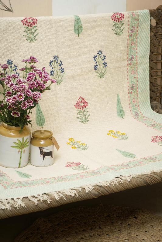 Phool bagaan  Floor rug - Medium