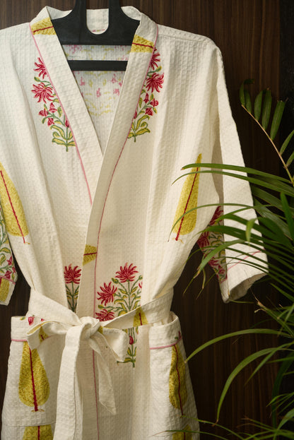 The Carnation bathrobe