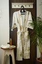 The Green petalled bathrobe