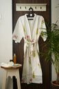 The Mustard floral bathrobe