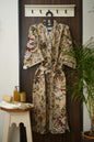 The Beige floral bathrobe