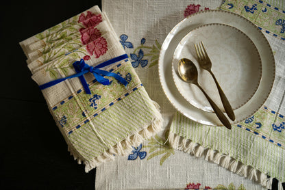 The pink and blue romance - Dining set