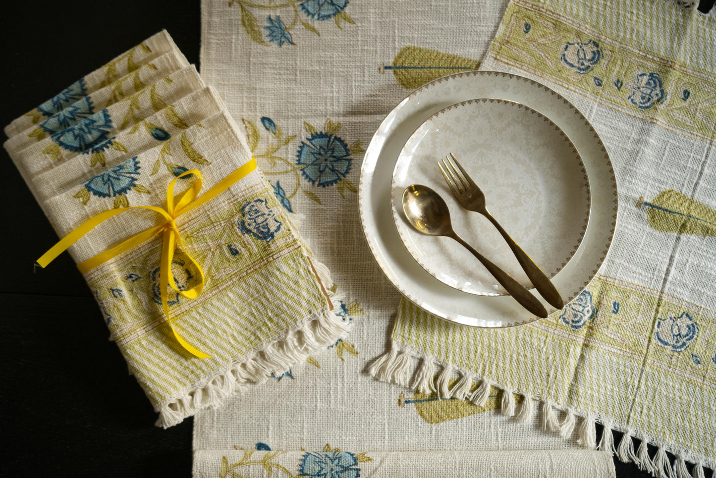 The Spring blue - Dining set