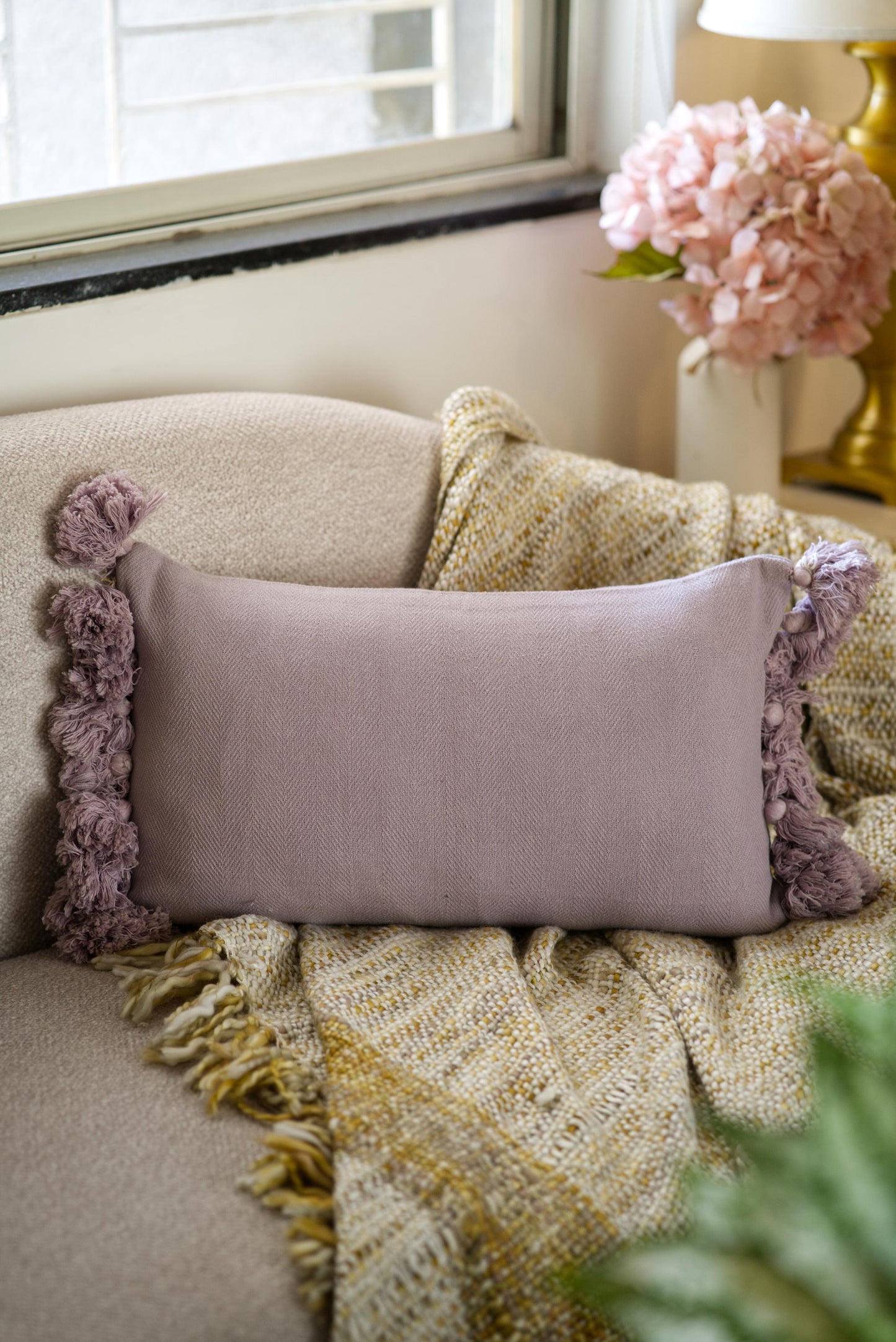 The Lavender fields cushion