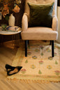 Beige Sadabahaar Floor rug - small