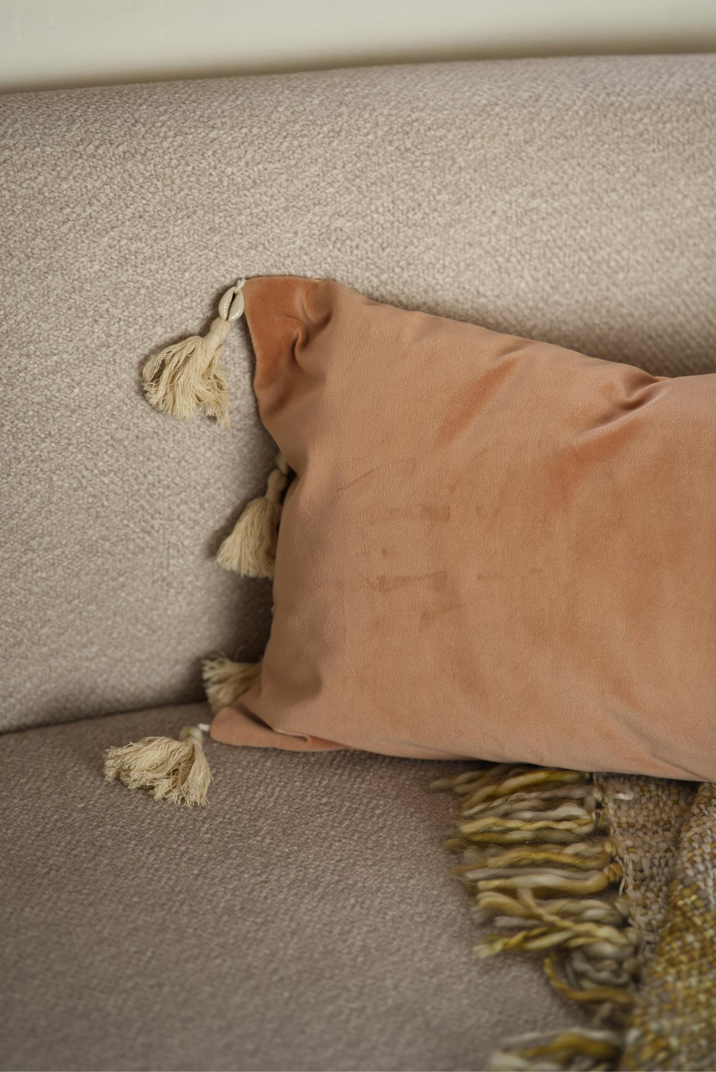 The peach blush cushion
