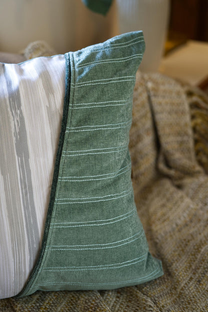 The Sage Teal cushion
