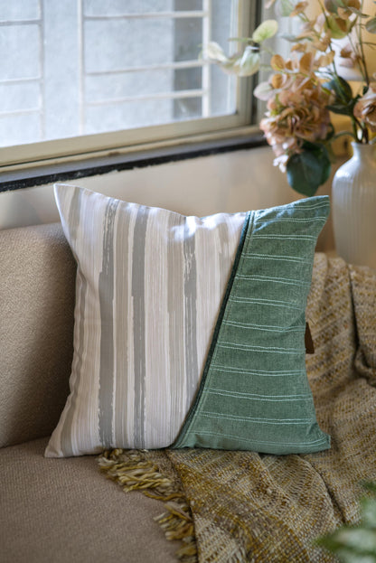 The Sage Teal cushion