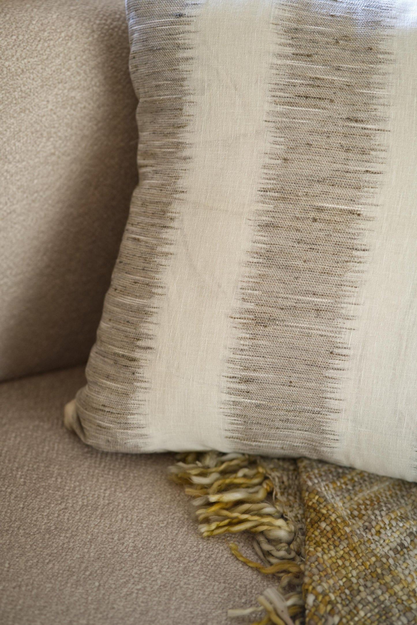 The Light Zebra cushion
