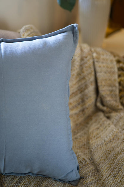 The monsoon blue cushion
