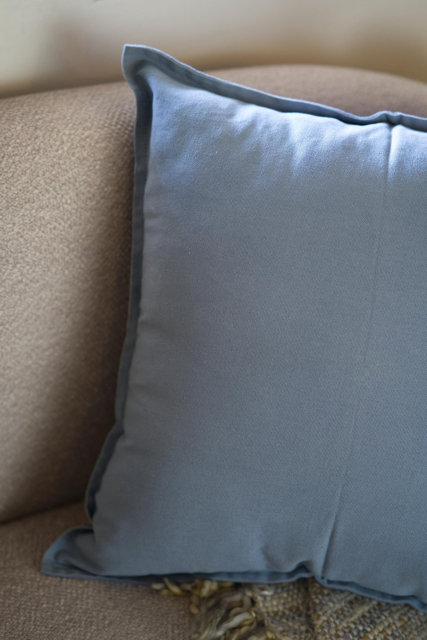 The monsoon blue cushion