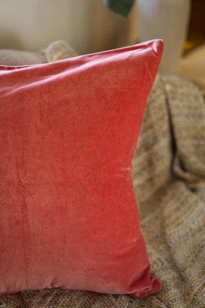 The summer peach cushion