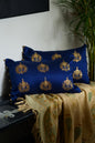 The Blue Embroidered cushion set