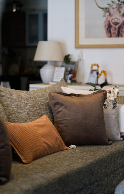 The Hazelnut Haven Cushion set