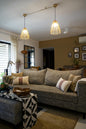 The Oak and Linen Cushion set