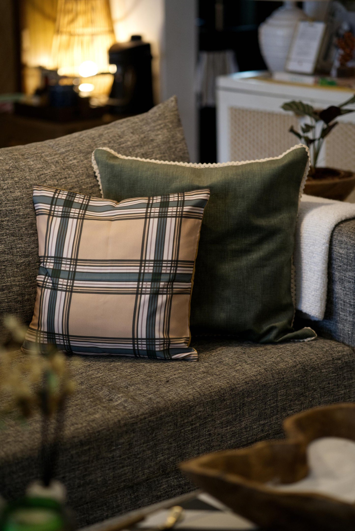 The Manor and Moss cushion set
