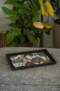 The Gulmohar tray - Black