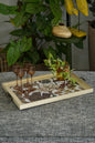 The Gulmohar tray - Offwhite