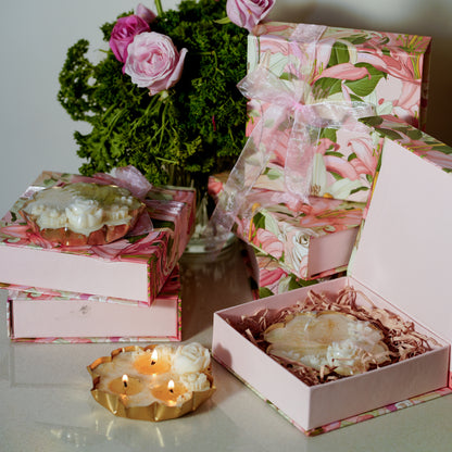 The Lotus Urli Candle