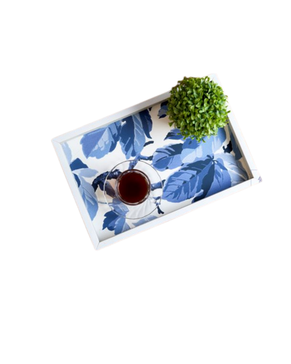 Blue Tea time Tray